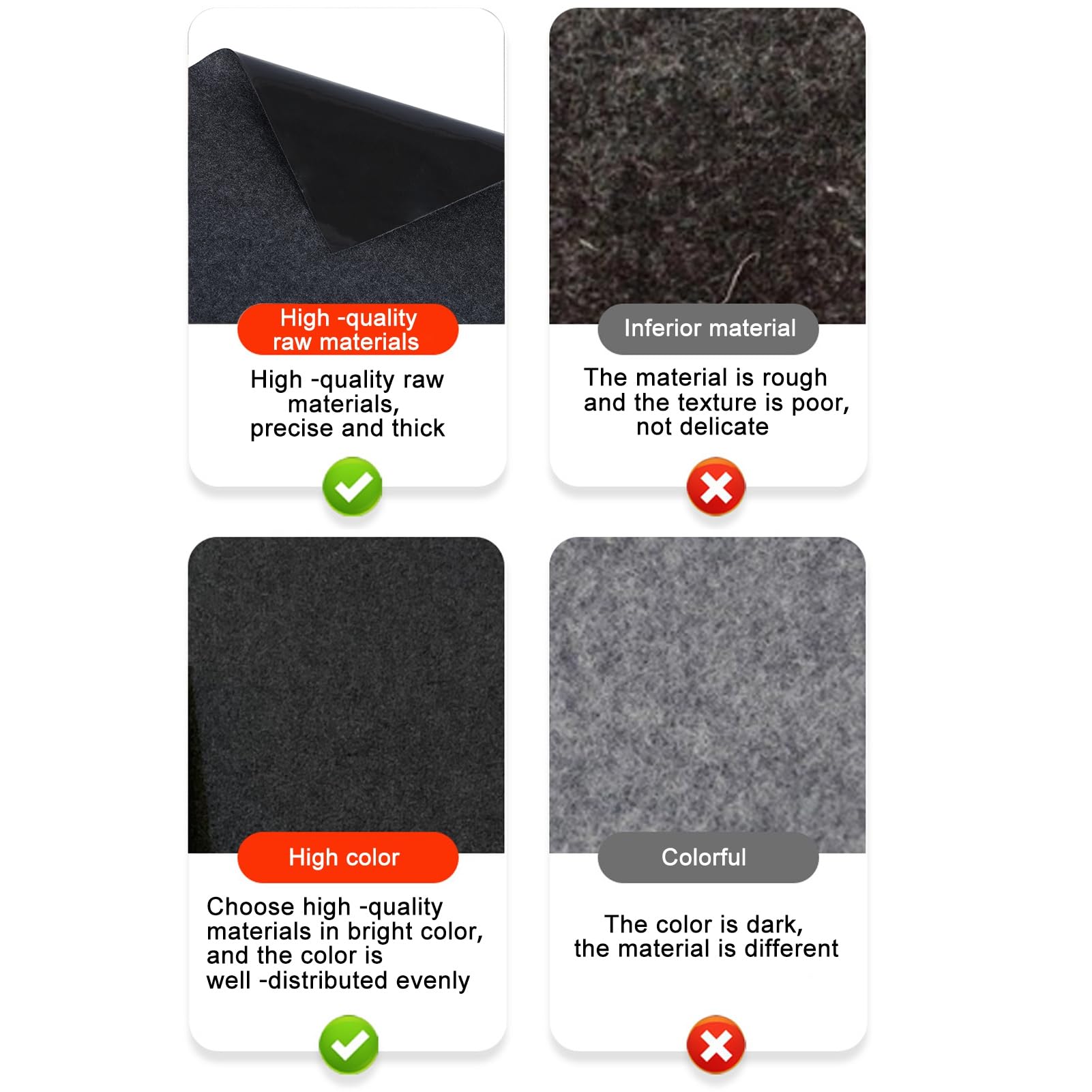 Mat Maximum Moto Rettangolo con Strati Assorbenti in Servizio Pesante, Tappeto Pavimento Garage Base Impermeabile Non Sciolto, 7,3 Piedi x 16 per Un Efficace Confinamento Olio e Acqua