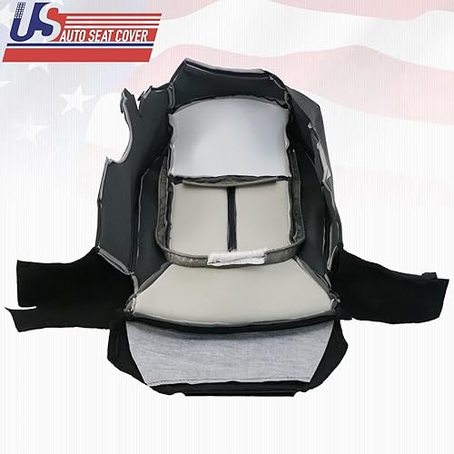 Miniatura 2 de 2011 2012 2013 para Ford F250 F350 Lariat pasajero inferior perforado cubierta de cuero