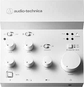Amazon.com: Audio-Technica AT-UMX3 USB Desktop Audio Mixer