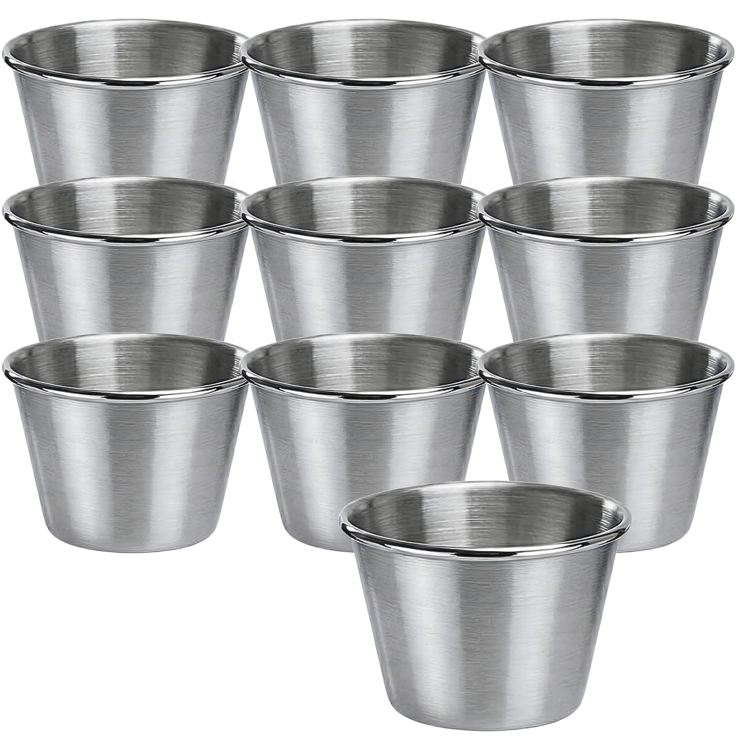 Amazon | Asdays プリンカップ 製菓用品 耐熱 カップ容器 ゼリー型