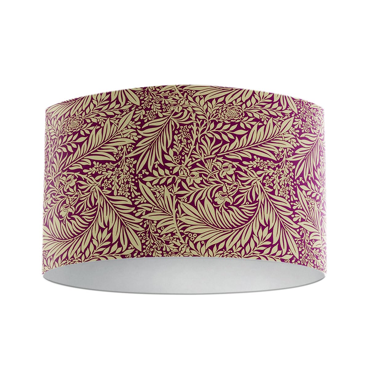 Harrison Cropper Damson Purple William Morris Larkspur Lampshade (, 20Cm Diameter Ceiling Pendant)
