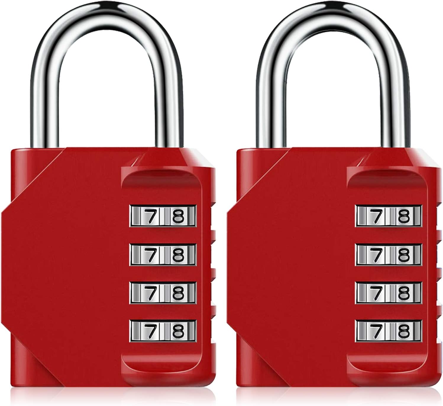 Combination Padlock Heavy Duty Lock BeskooHome [ 2 Pack] Waterproof 4
