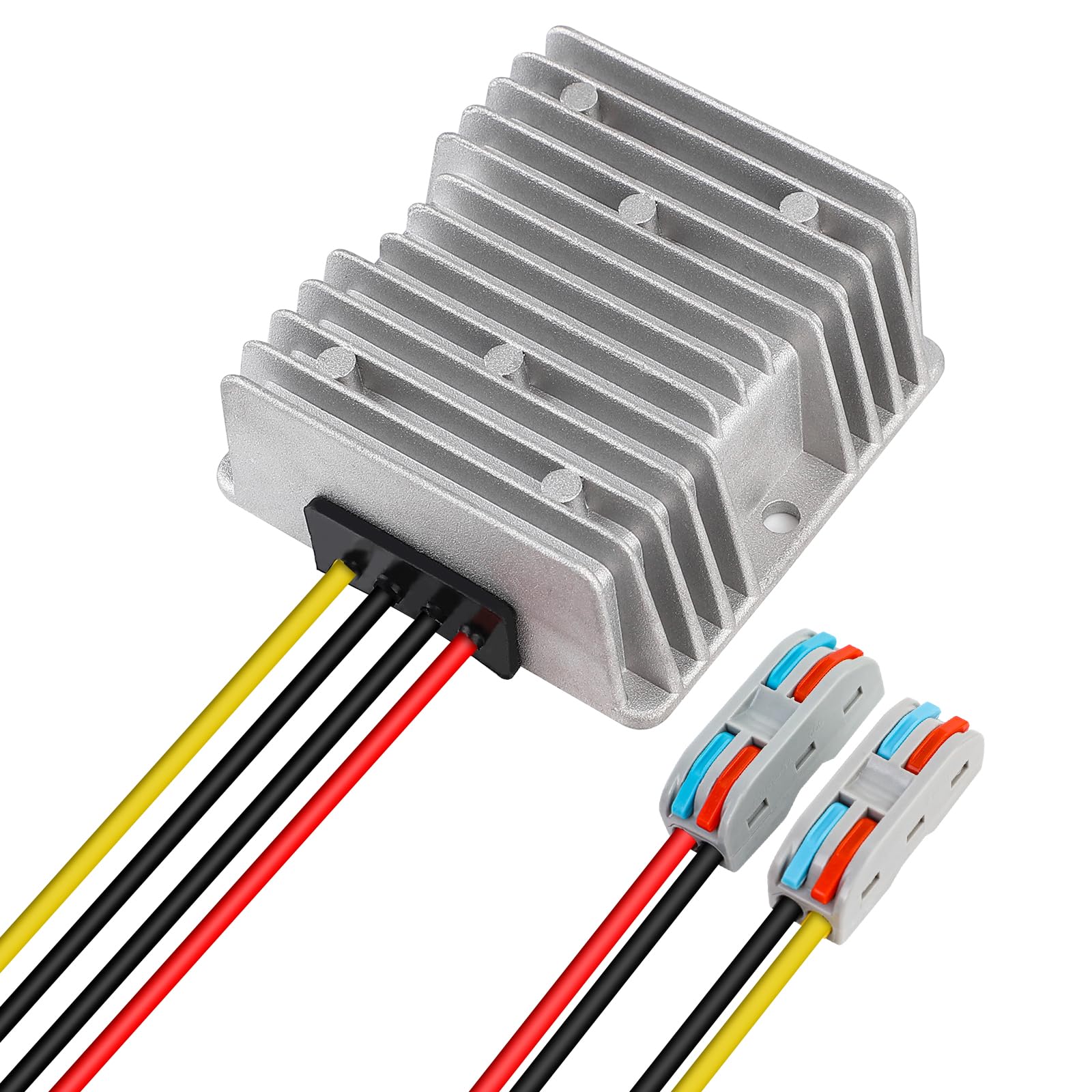 Homelylife Multicolor Dc 24V To 12V 30A 360W Waterproof Buck Converter Voltage Reducer Regulator Power Converter Transformer For Golf Cart Club Car