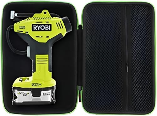 khanka Estuche de almacenamiento para Ryobi P737 18 voltios ONE+ portátil inalámbrico inflador, solo funda