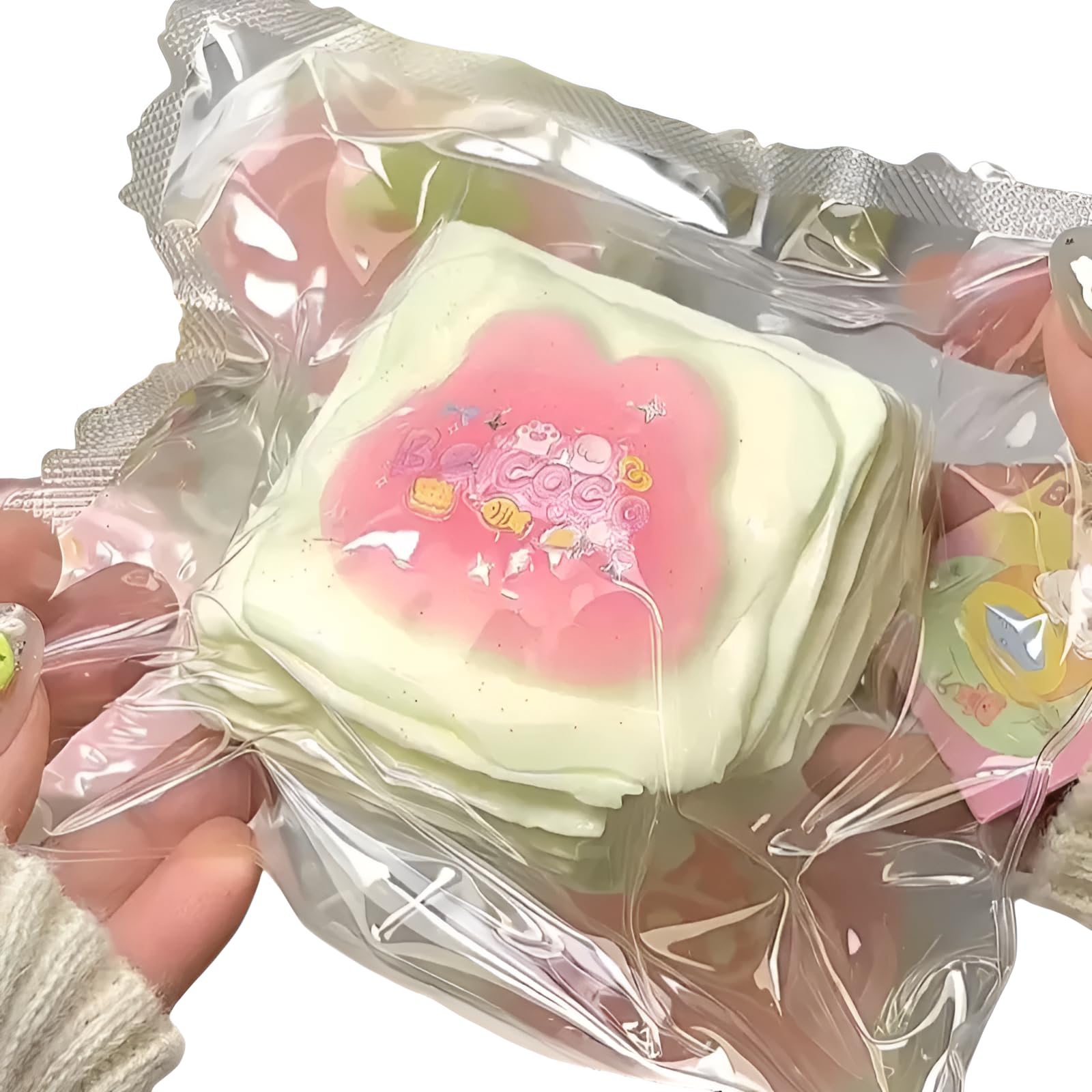 Amazon | [Snughom]スクイーズケーキ おもちゃ 水感 スクイーズ