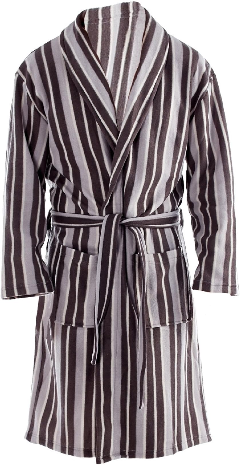 OCTAVE® Mens Polar Fleece Winter Robe / Dressing Gown Supersoft, Warm & Cosy