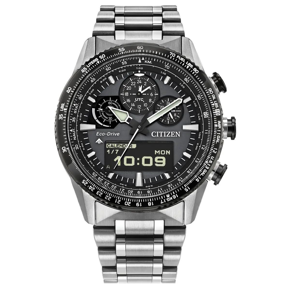 Citizen Men's Analogue-Digital Eco-Drive Watch Promaster Sky
