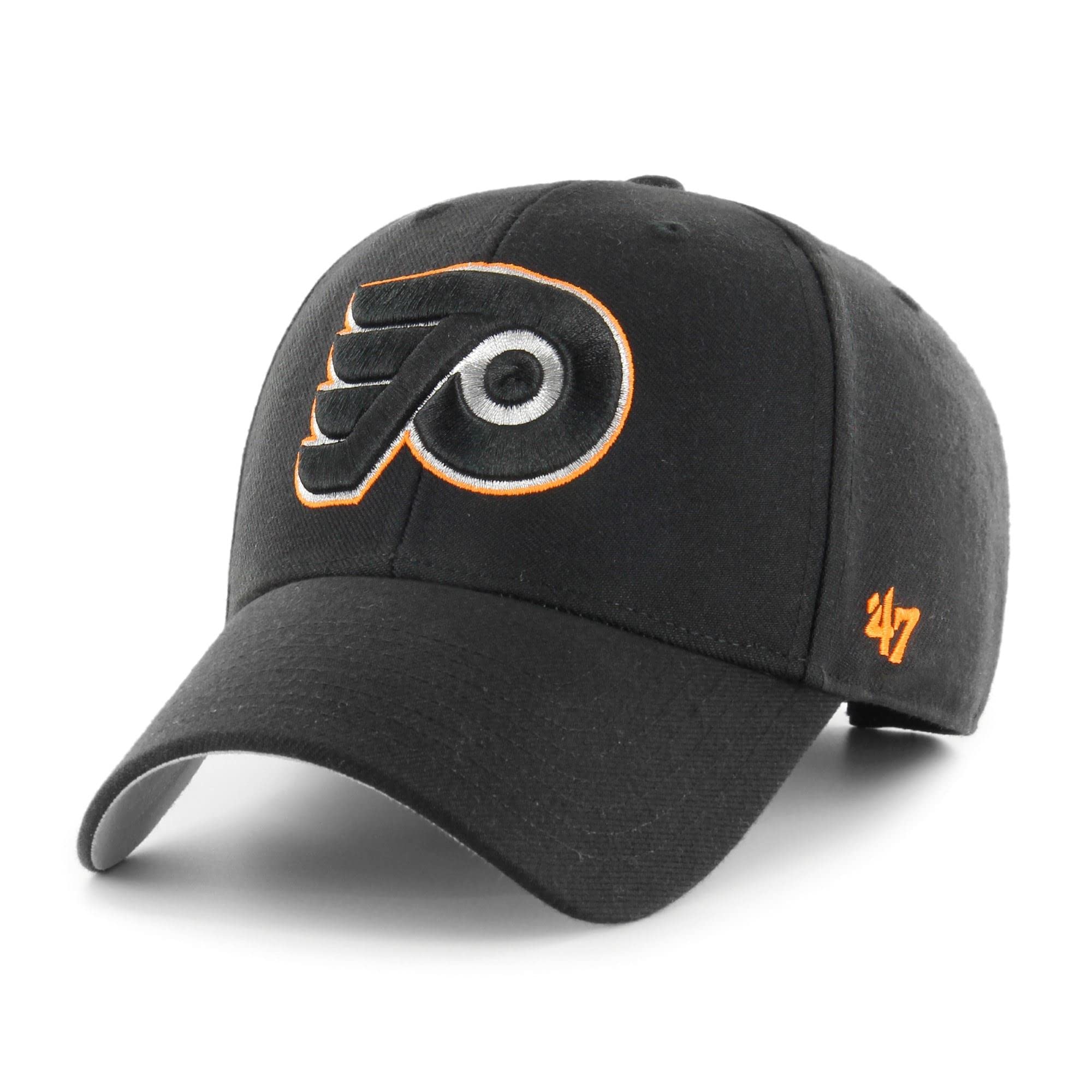 47 Philadelphia Flyers Black NHL Metallic Most Value P. Snapback Cap - One-Size