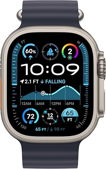 Amazon.co.jp: Apple Watch Band - 49mmケース用ネイビー