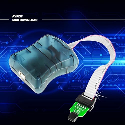 Miniatura 5 de AVR ISP mkII Downloader,Compatible con Programador Original Soporta AVR Studio Soporte para XP/WIN7/WIN8/WIN10