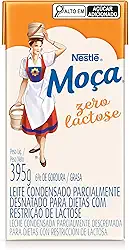 Moça, Leite Condensado MOÇA Zero Lactose Caixinha 395g