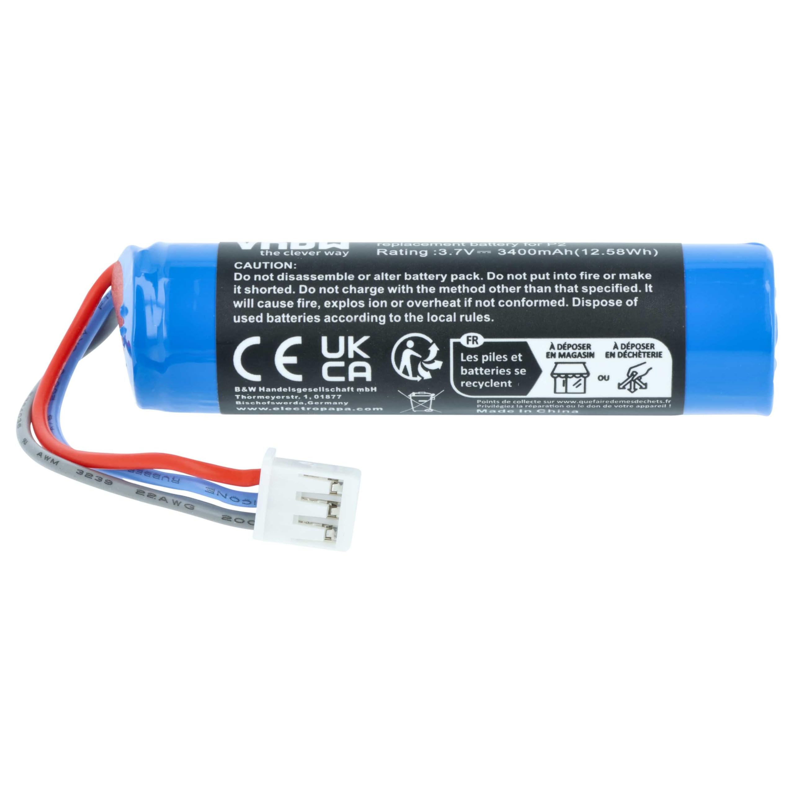 Batería de litio mejorada de 11,1 V 4000 mAh para Parrot Bebop 2 Batería de litio mejorada de 11,1 V 4000 mAh para Parrot Bebop 2