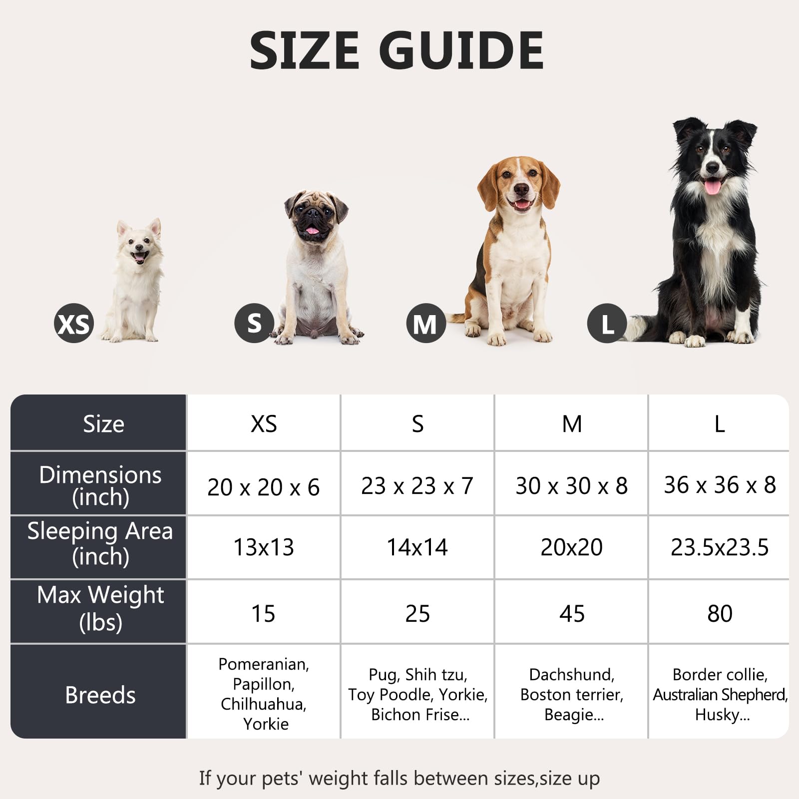 MIXJOY Orthopedic Dog Bed Comfortable Donut Cuddler Round Pet Beds Ultra Soft Washable Dog and Cat Cushion (20''/23''/30'') (23'', Brown)