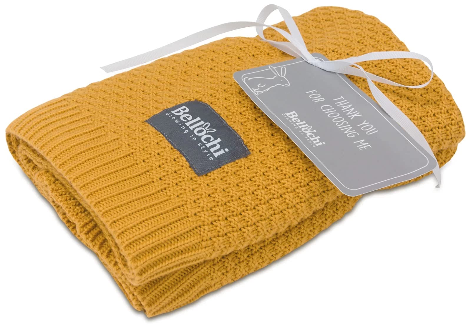 Bellochi Premium Manta de Bambu para Bebe - Acogedor Mantita para Chica o Chico - Suave Aireado Verano Manta Bebe Recien Nacido - Hecha a Mano - 100x80 cm - Musta