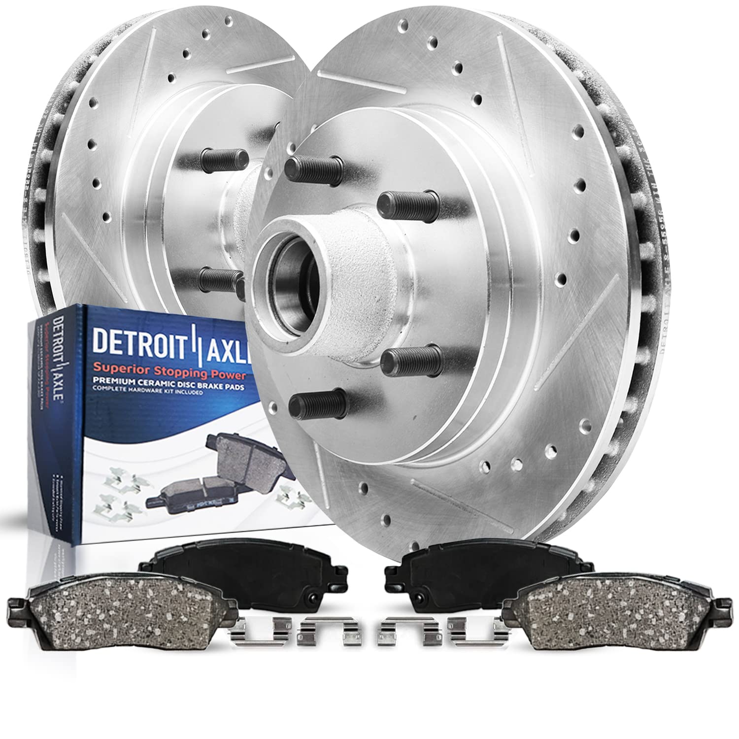 Detroit Axle - Front Brake Kit for Ford Explorer Ranger Mazda B2300 B3000
