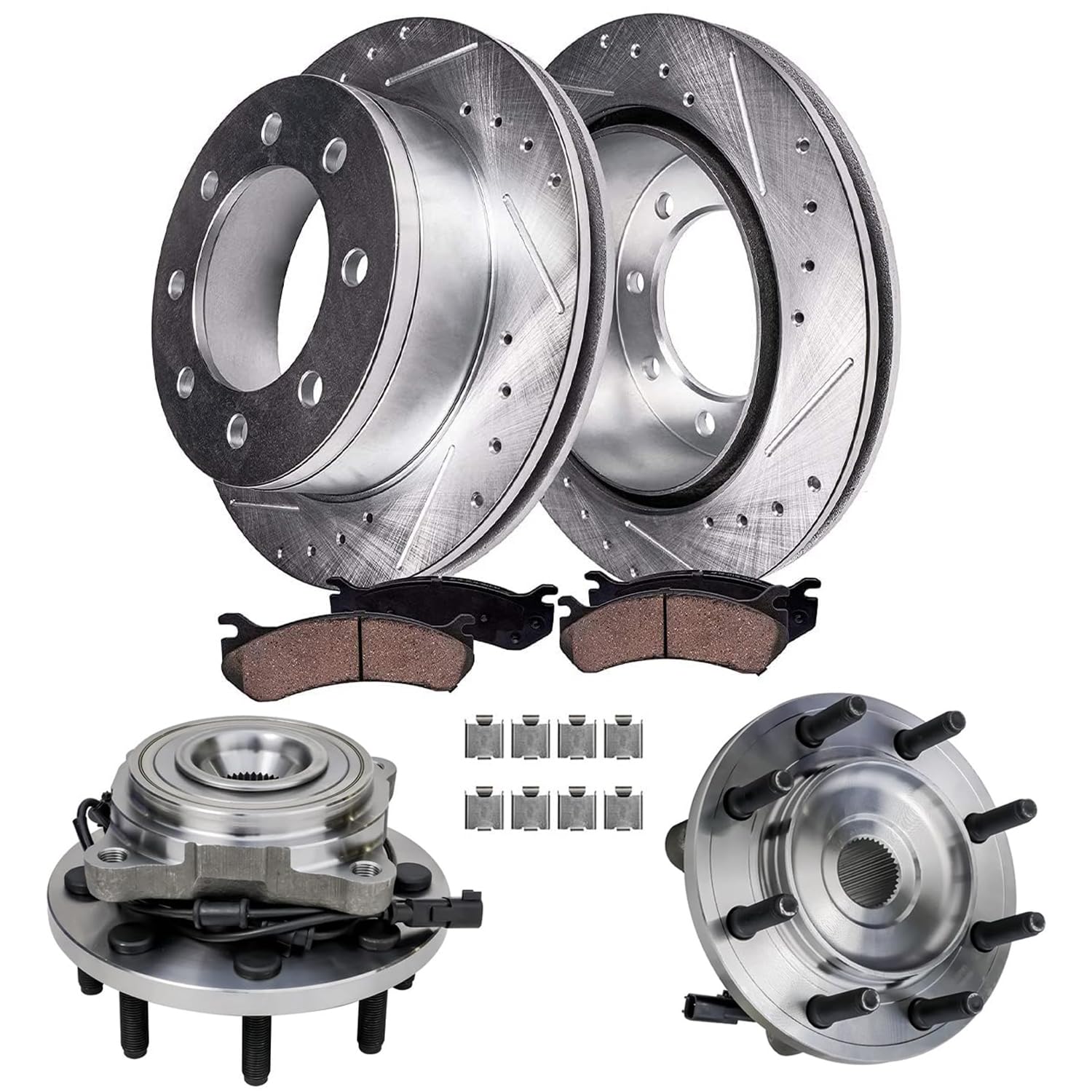 Detroit Axle - Front Brake Kit for 4WD 2012-2013 Ram 2500 3500