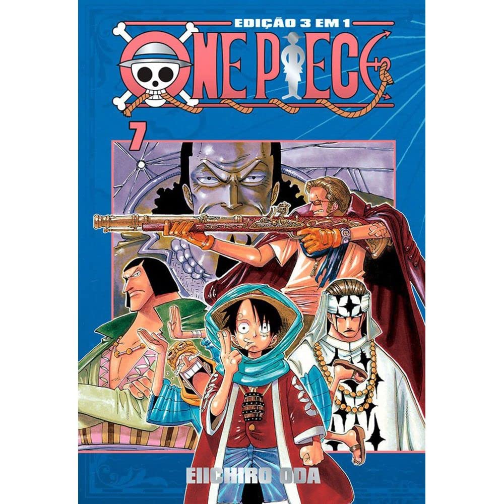 One Piece 3 em 1 Vol. 7 : Oda, Eiichiro: Amazon.com.br: Brinquedos