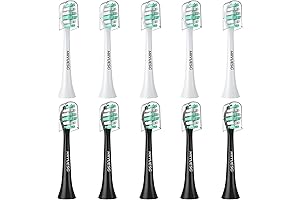 MRYUESG Replacement Heads Compatible with Philips Sonicare, 10-Pack Replacement Toothbrush Heads for...