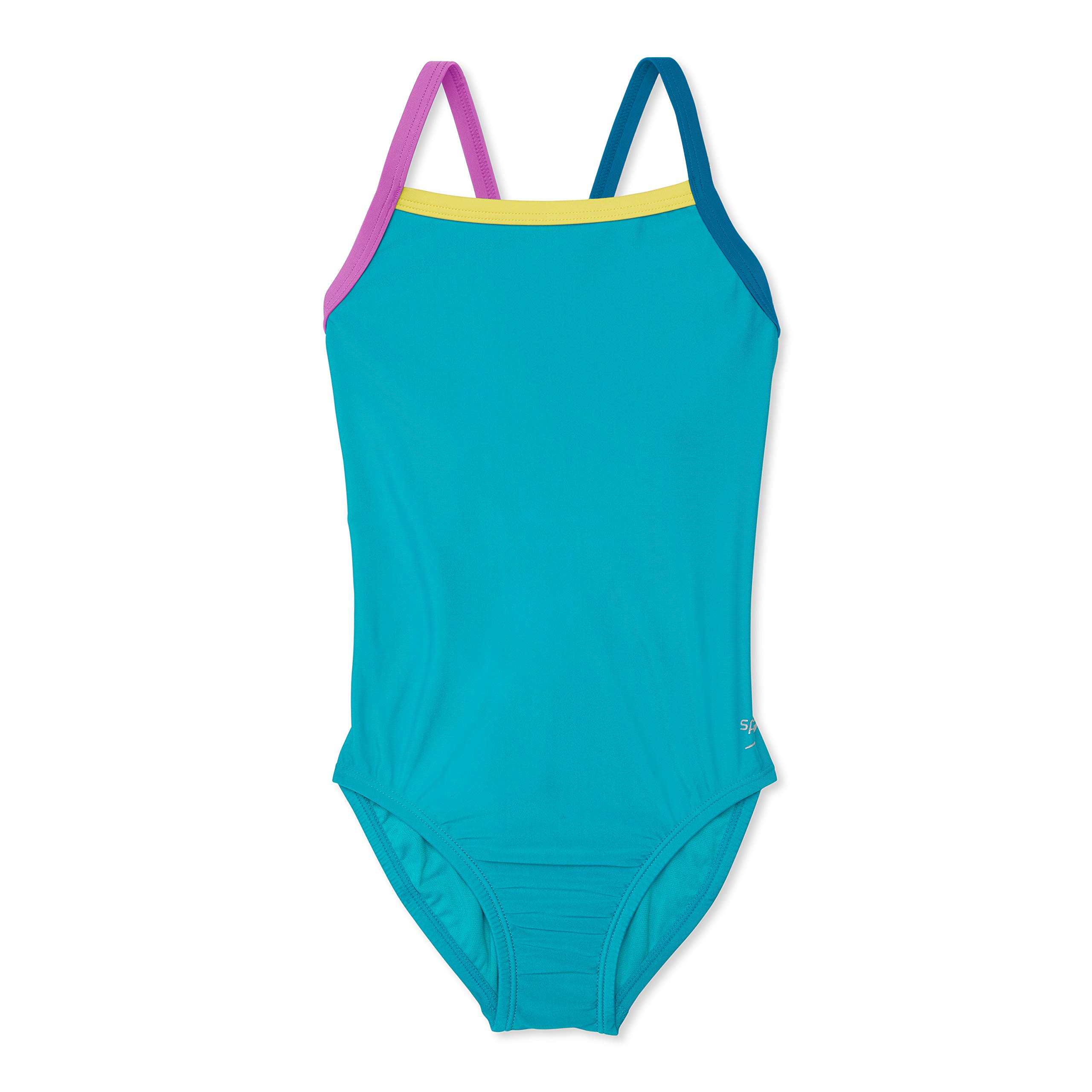 Speedo Girl's Swimsuit One Piece Thin Straps