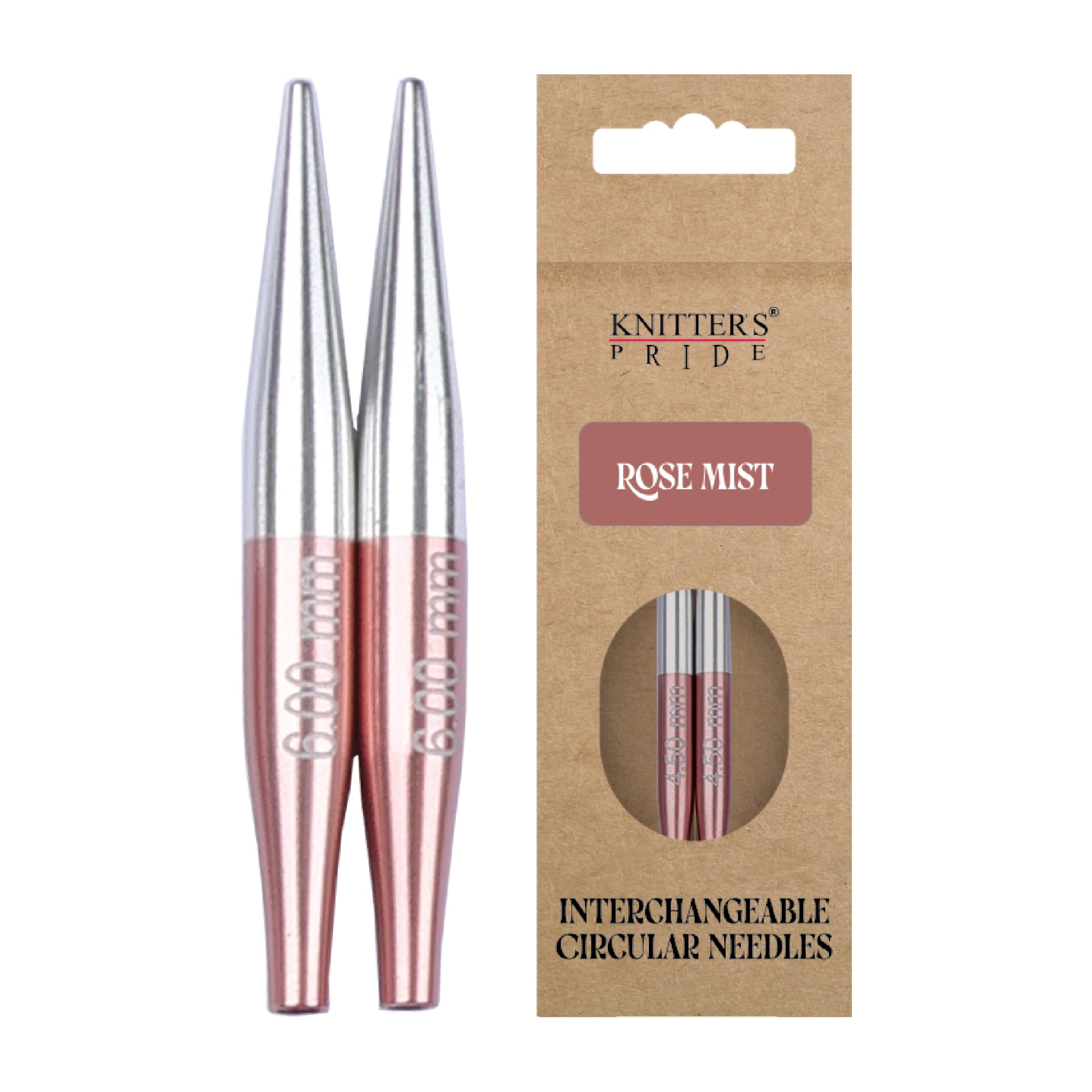 Knitter's Pride Rosemist Mini Interchangeable Knitting Tip 5 cm 6.00 mm - 1 piece