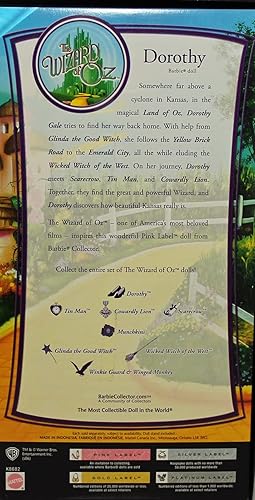 Miniatura 3 de Barbie Mago de Oz: Muñeca Dorothy