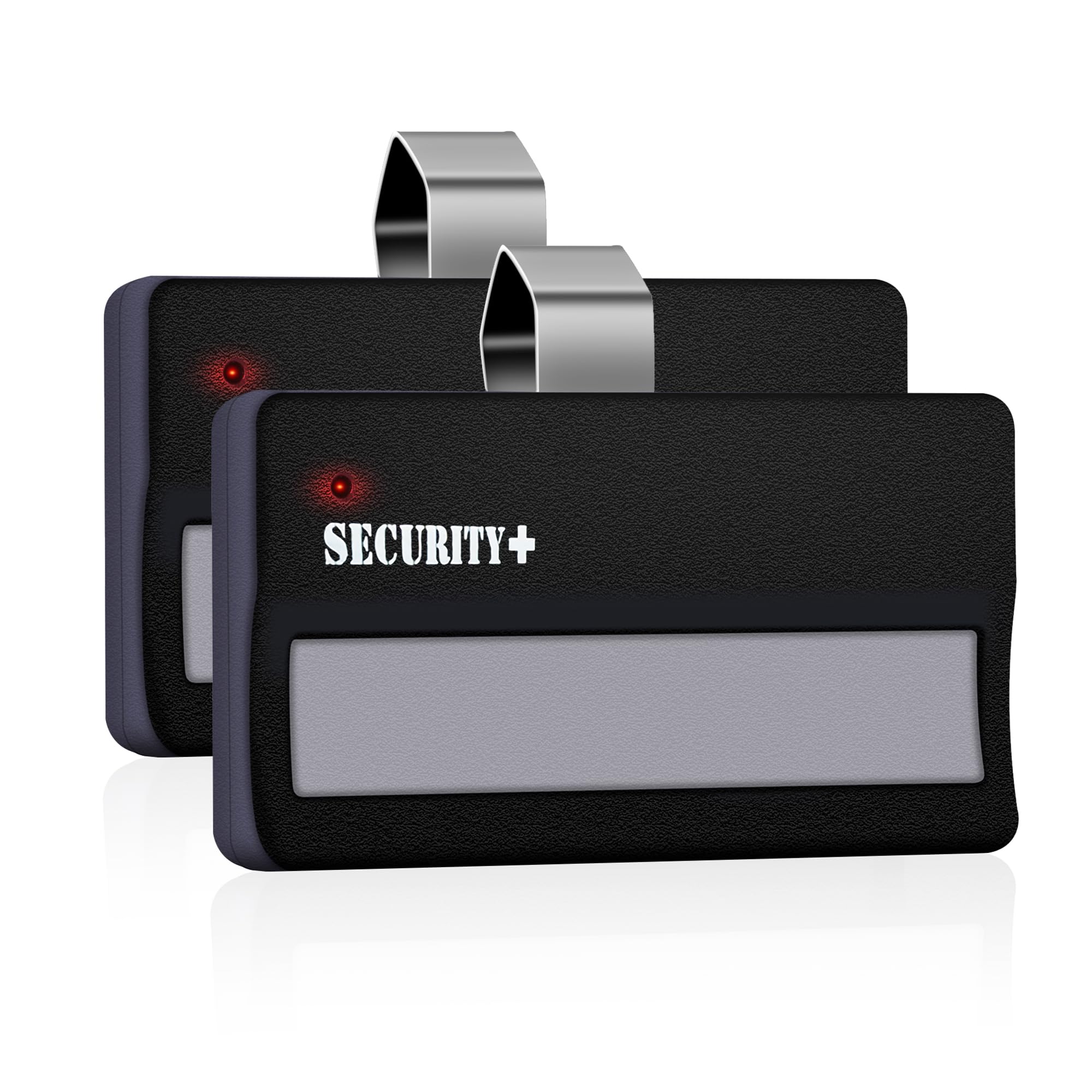 LiftMaster Chamberlain 971LM 950CB Security+ 1-Button Garage Door Opener Remote (ONLY for 1997-2005 Models RED or Orange Learn Button) - Pack of 2【10-Year-Warranty】