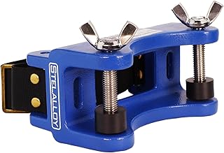 Gas Cylinder Holder Bench Mount Gas Cylinder Bracket Helium Tank Strap Mounting Bracket Reinforced Casting Steel Brackets Safety Mount Quick Fist Clamps Nitrogen Tank CO2 Cylinder Propane Tank Holder