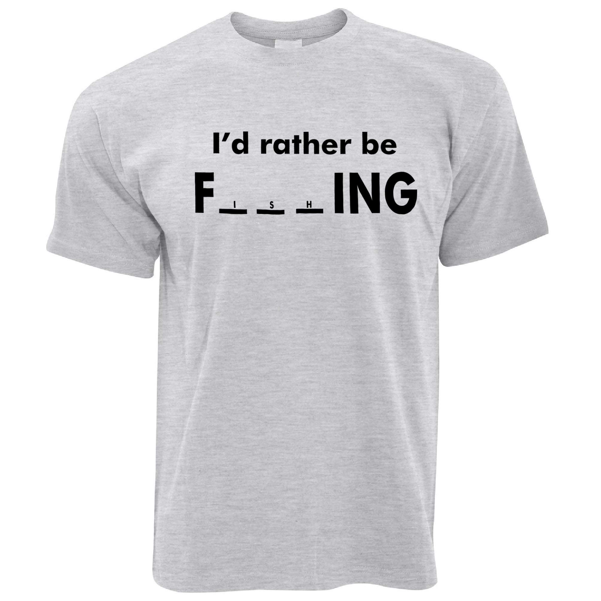 I'd Rather Be Fishing T Shirt