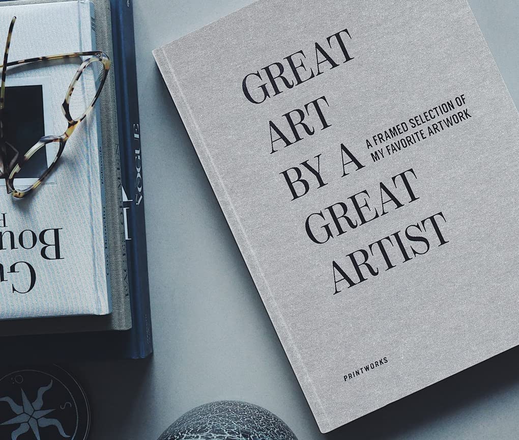 Amazon.co.jp: PRINTWORKS Frame book, Great Art - Grey