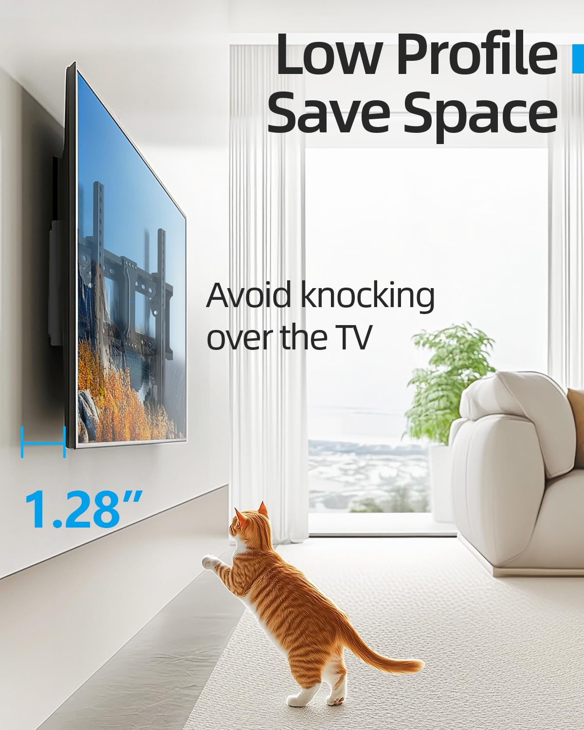 USX STAR Uchwyt ścienny do telewizora niskoprofilowy STL008