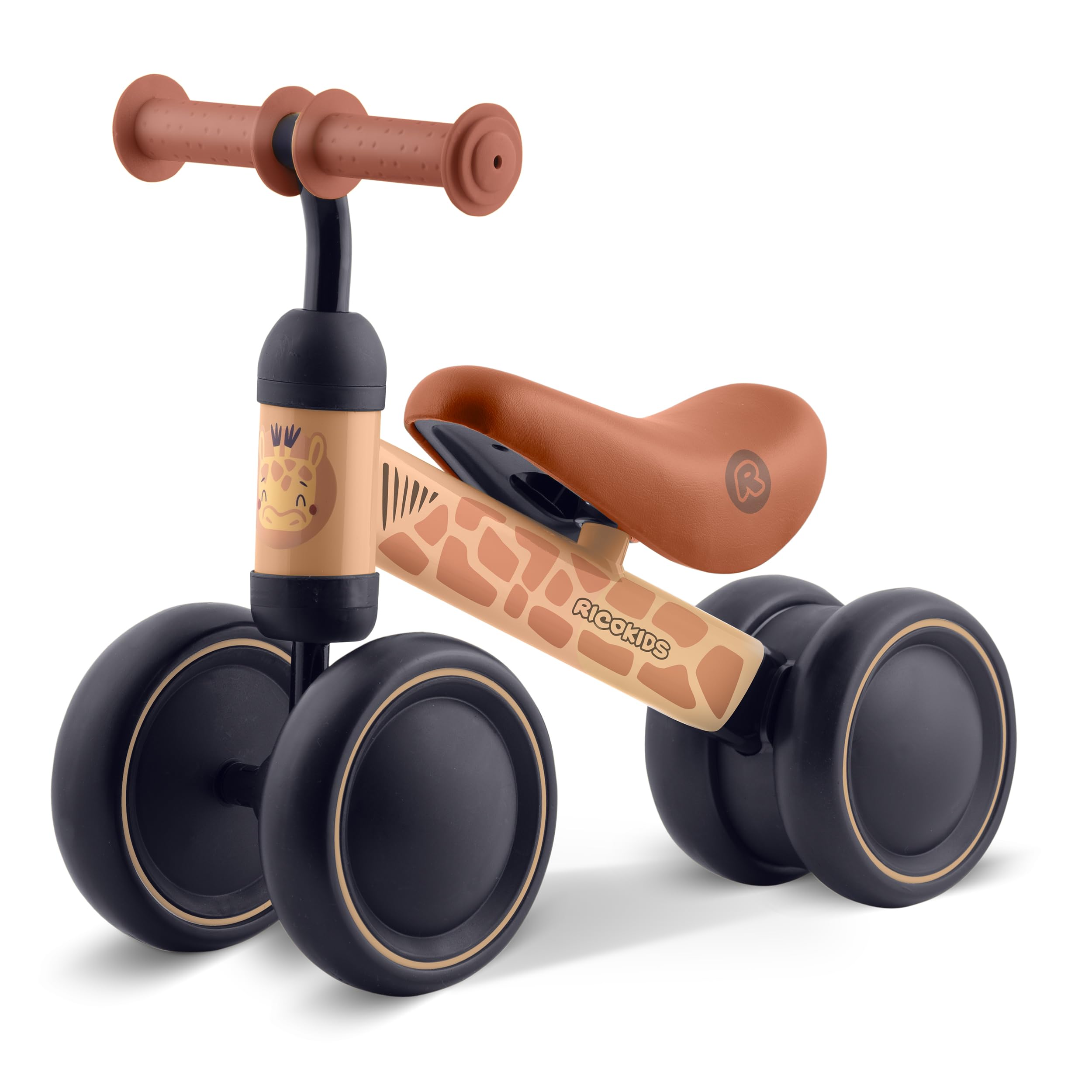 Bicicleta infantil y andador para niños de 1 año ligero con protección de impacto Ricokids 8