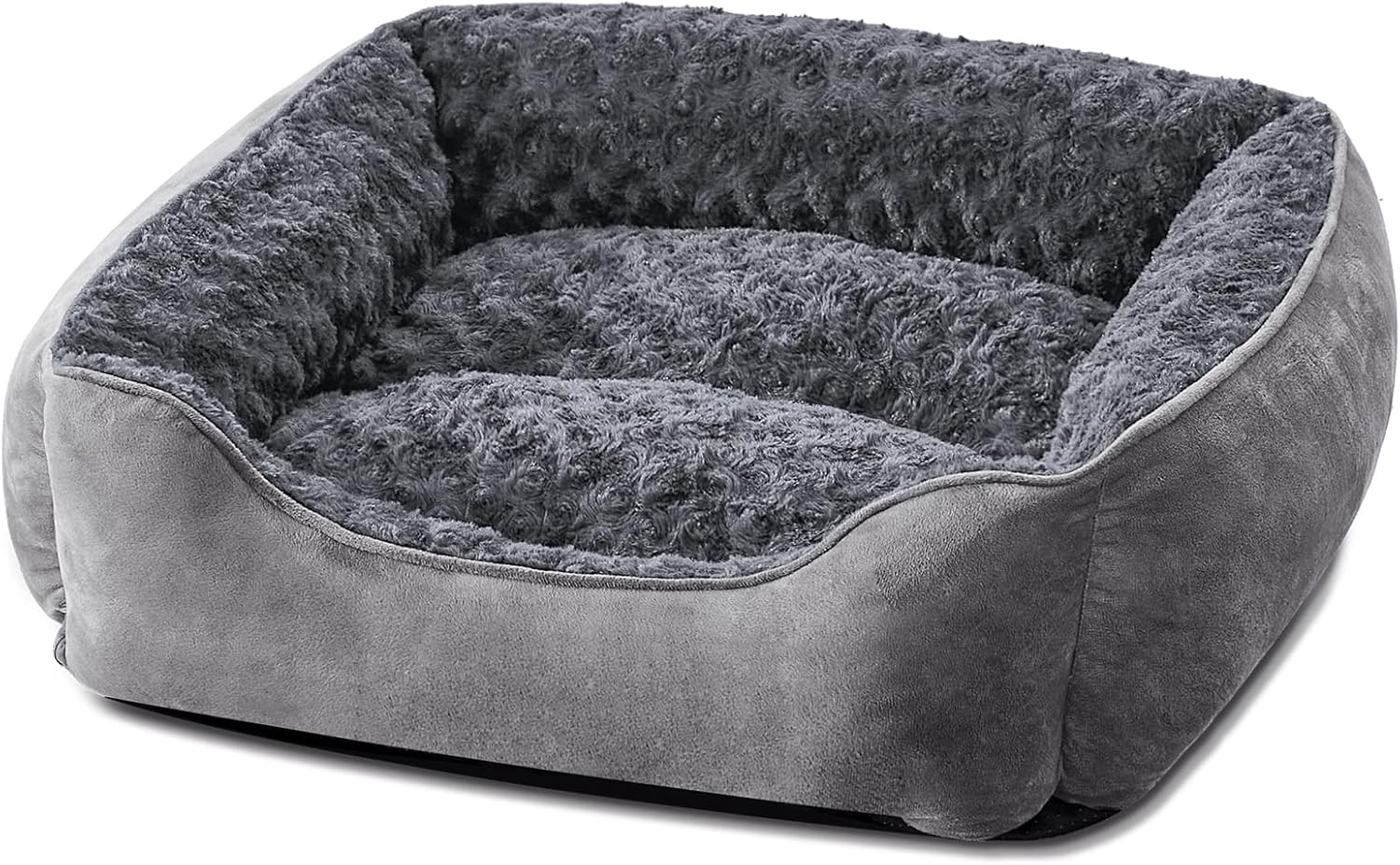 (Similar )JOEJOY Rectangle Dog Bed for Large Medium Small Dogs Machine Washable Sleeping Dog Sofa Bed Non-Slip Bottom Breathable Soft Puppy Bed Durable Orthopedic Calming Pet Cuddler, Multiple Size, Grey