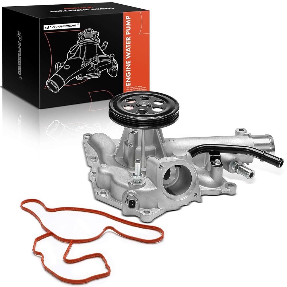 A-Premium Engine Water Pump with Gasket Compatible with Ram