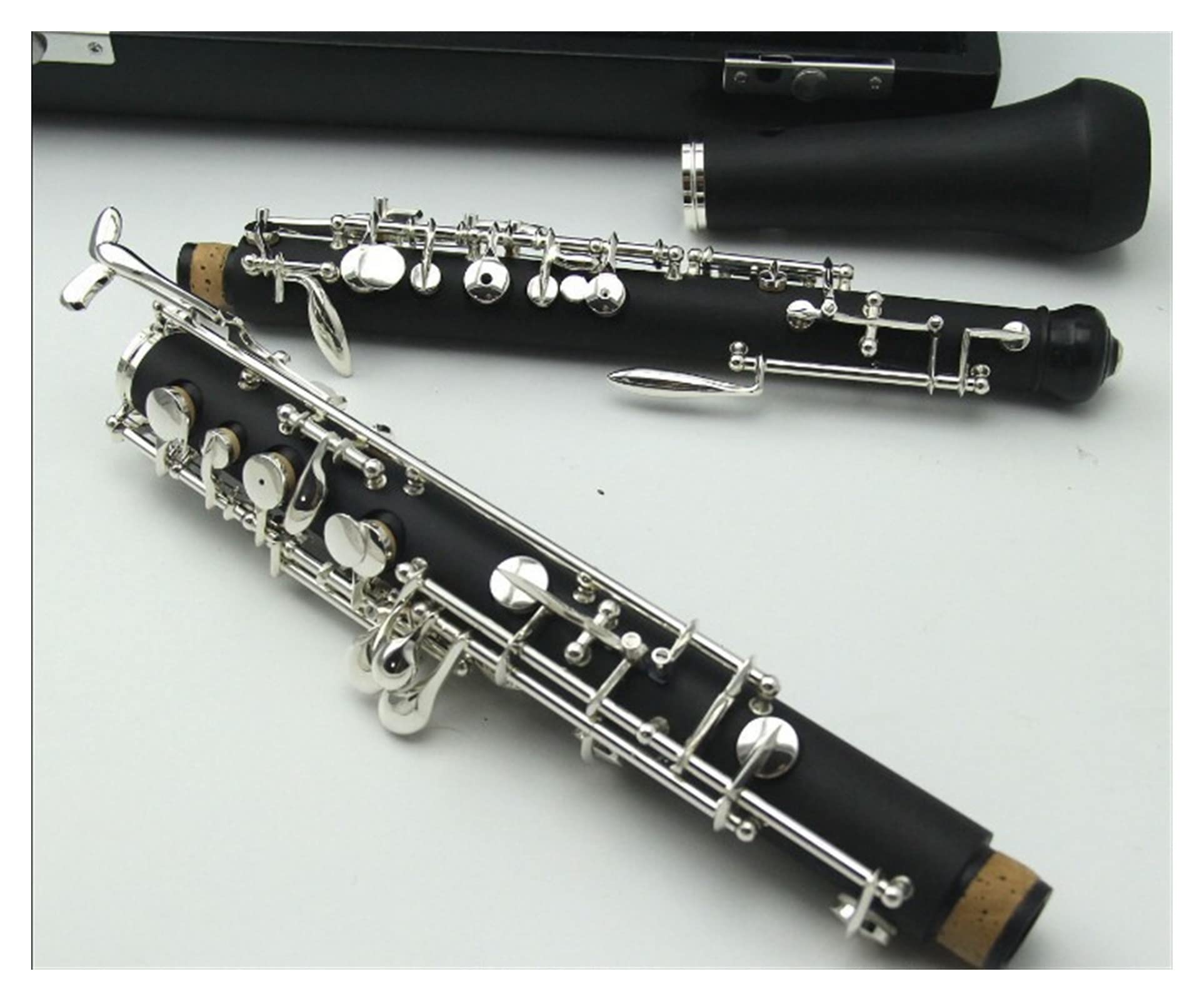 Strumento Oboe Bachelite C Oboe Chiave Semi-Automatica, Adatta per La Riproduzione di Musica O di Esame Strumenti A Fiato Principiante di Oboe