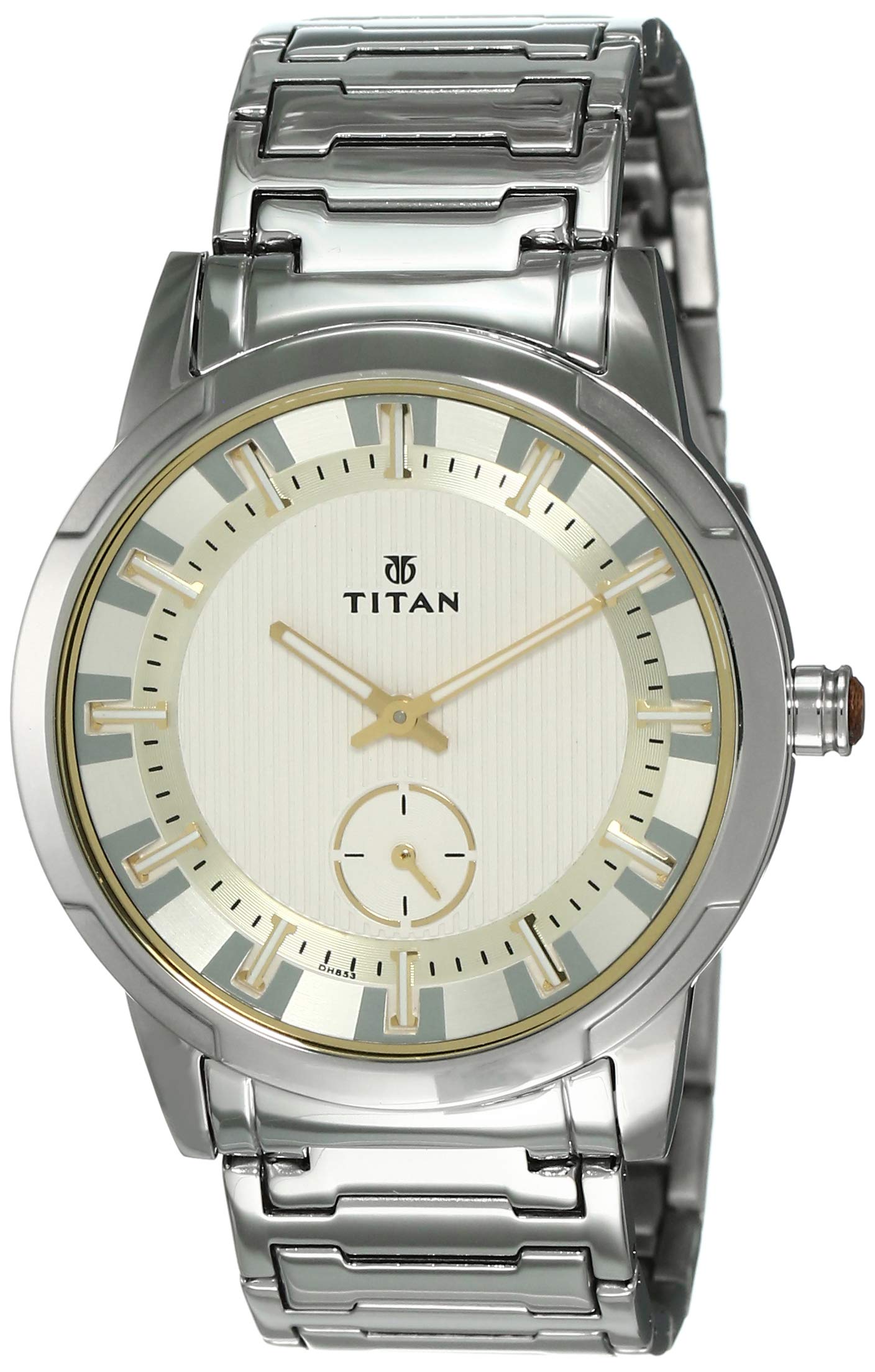 Titan Regalia Quartz Analog Silver Dial Metal Strap Watch for Men-1792SM01 (B07JWZNVHB) Amazon Price History, Amazon Price Tracker