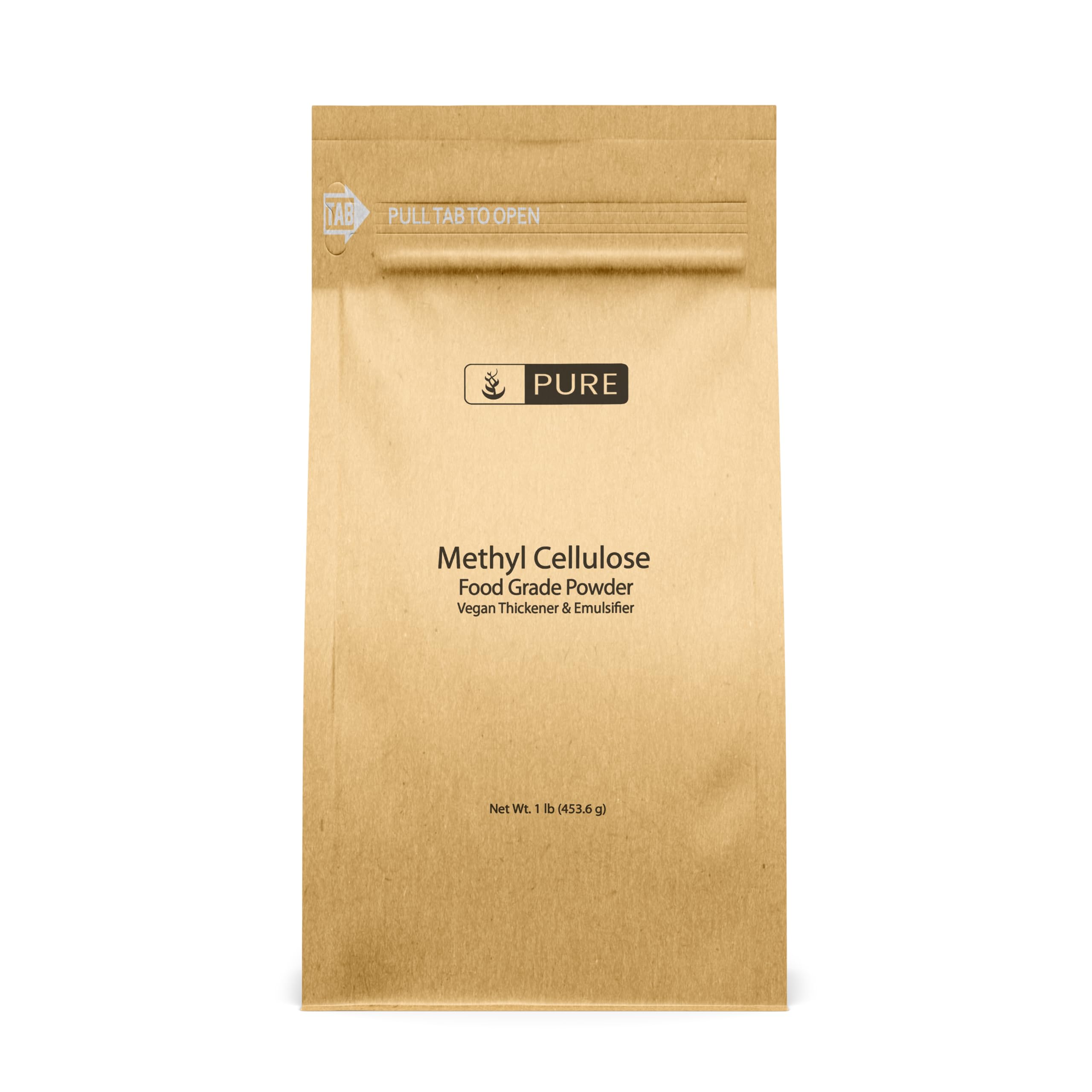 Pure Original Ingredients Methylcellulose (1 lb) Always Pure, Thickener & Emulsifier, Food Grade