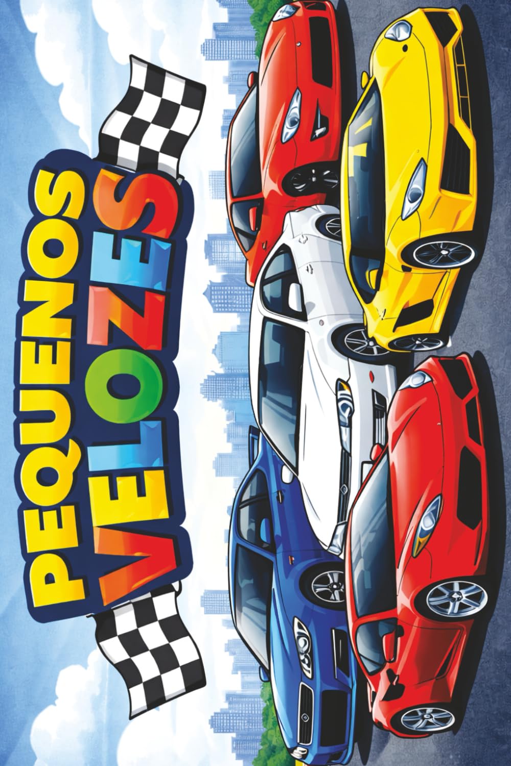 Pequenos Velozes: Carros para pequenos Gearheads colorirem