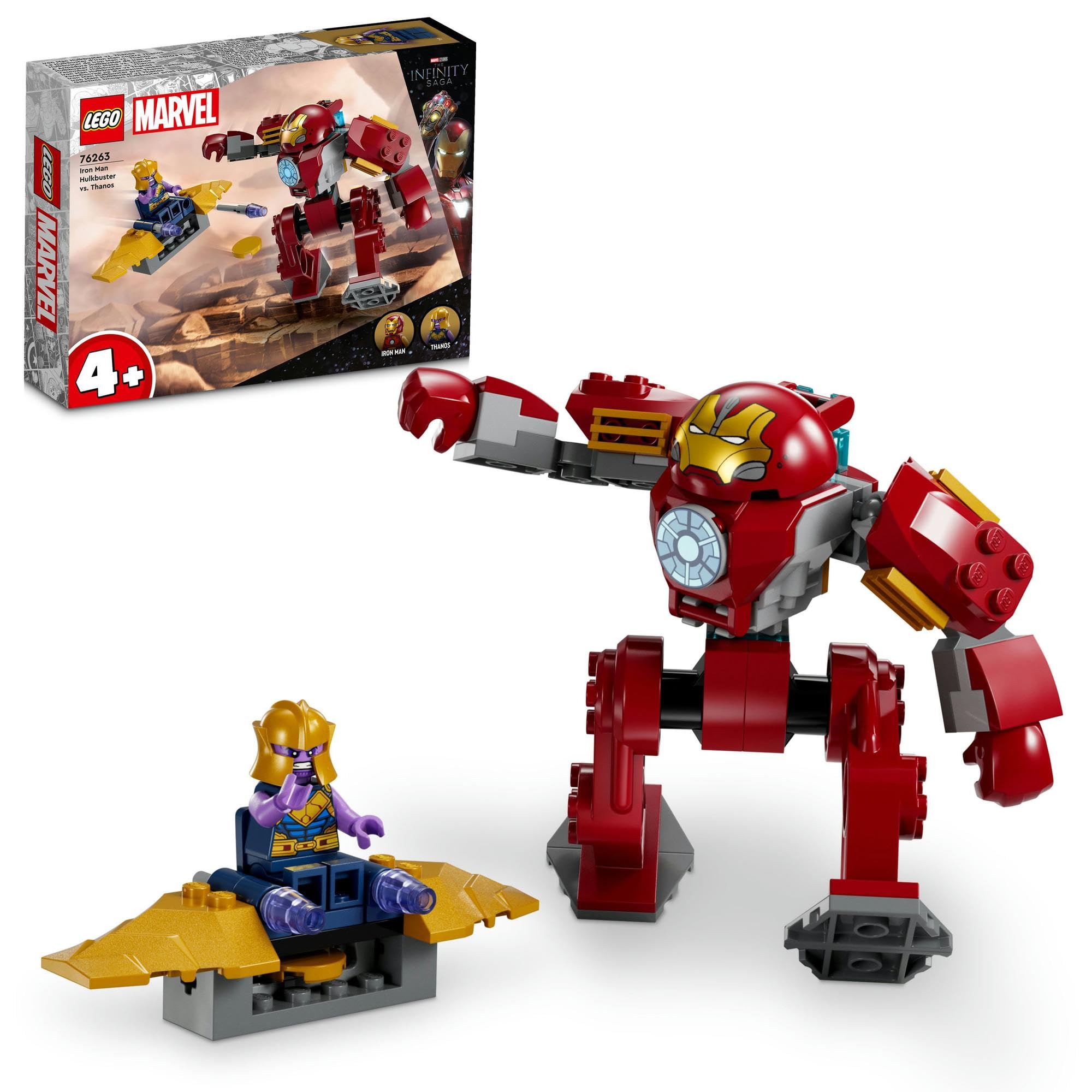 Amazon.co.jp: レゴ(LEGO) スーパー・ヒーローズ アイアンマン・ハルク 
