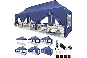 TOOLUCK 10x30 Gazebo: Perfect for Parties, Weddings, and Commercial Events