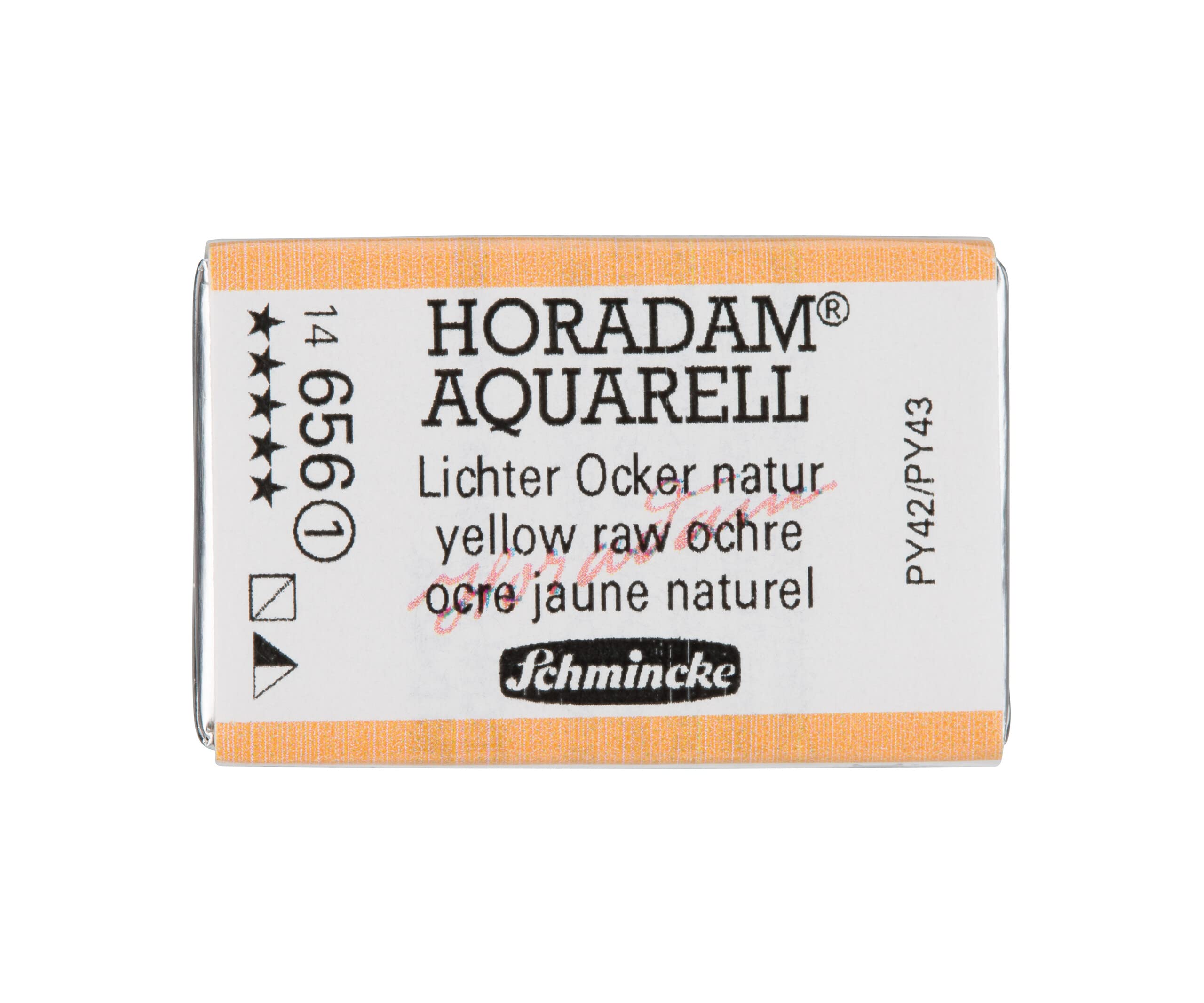 Schmincke - HORADAM® AQUARELL - acuarelas para artistas, 492 azul de Prusia, 14 492 044, 1/2 godet — view 138