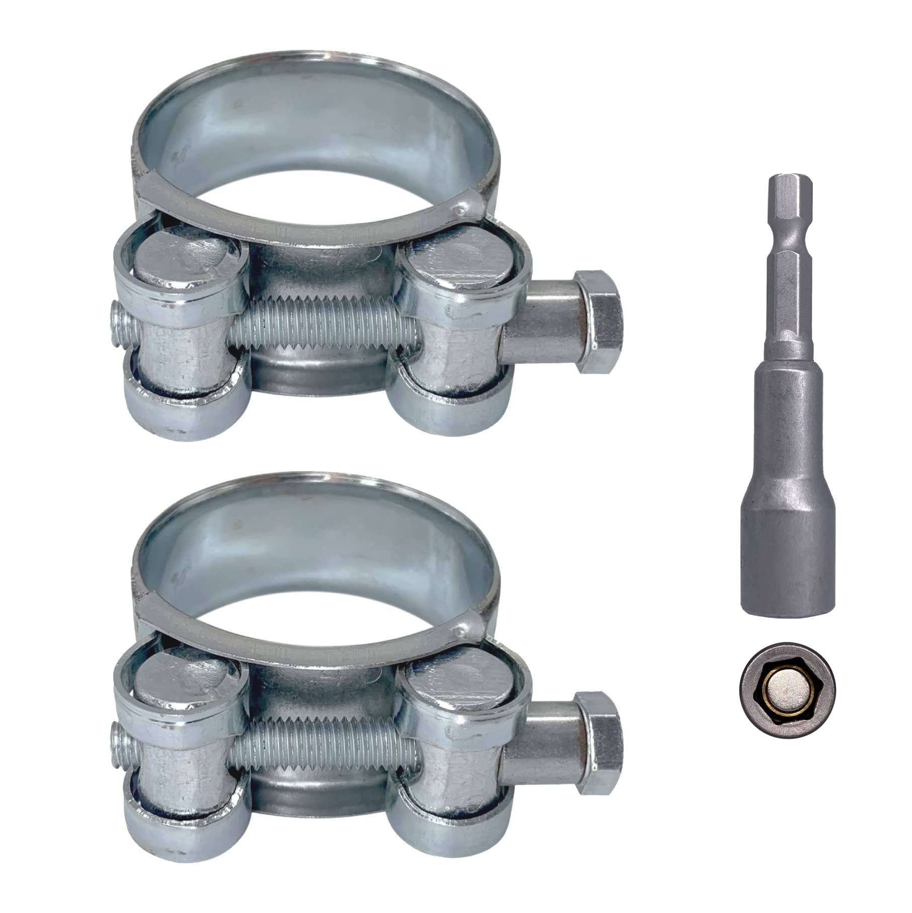 Joint Caoutchouc Rohrfix-24 Lot De 10 Colliers De Serrage En Acier Galvanisé Cheville Beton