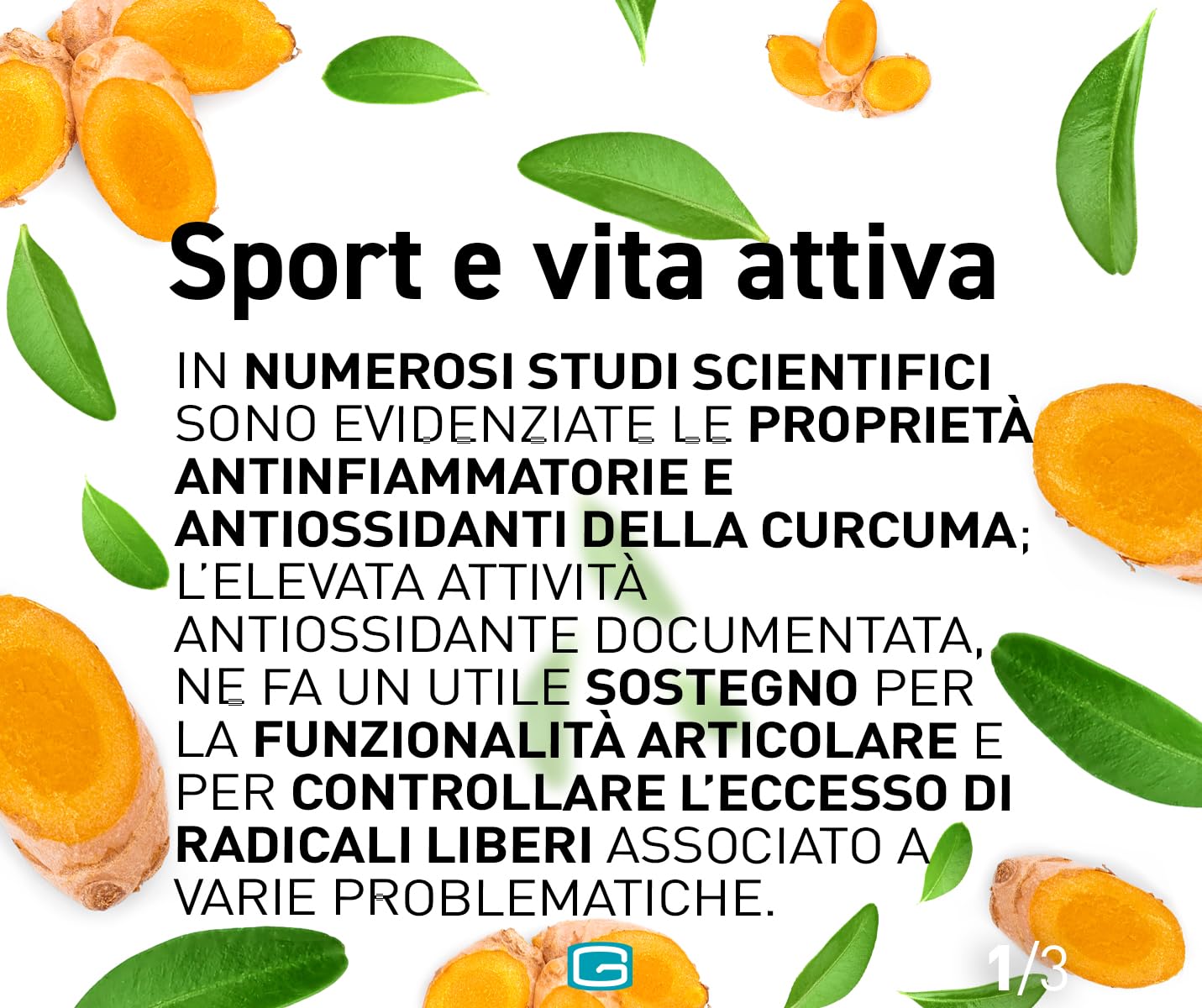 NUTRIVA Nutricurcuma, Integratore Alimentare a Base di Di Curcuma Brevettata Curcugreen, 475mg di Curcuminoidi per Compressa, Adatto Ai Vegani, 30 Compresse