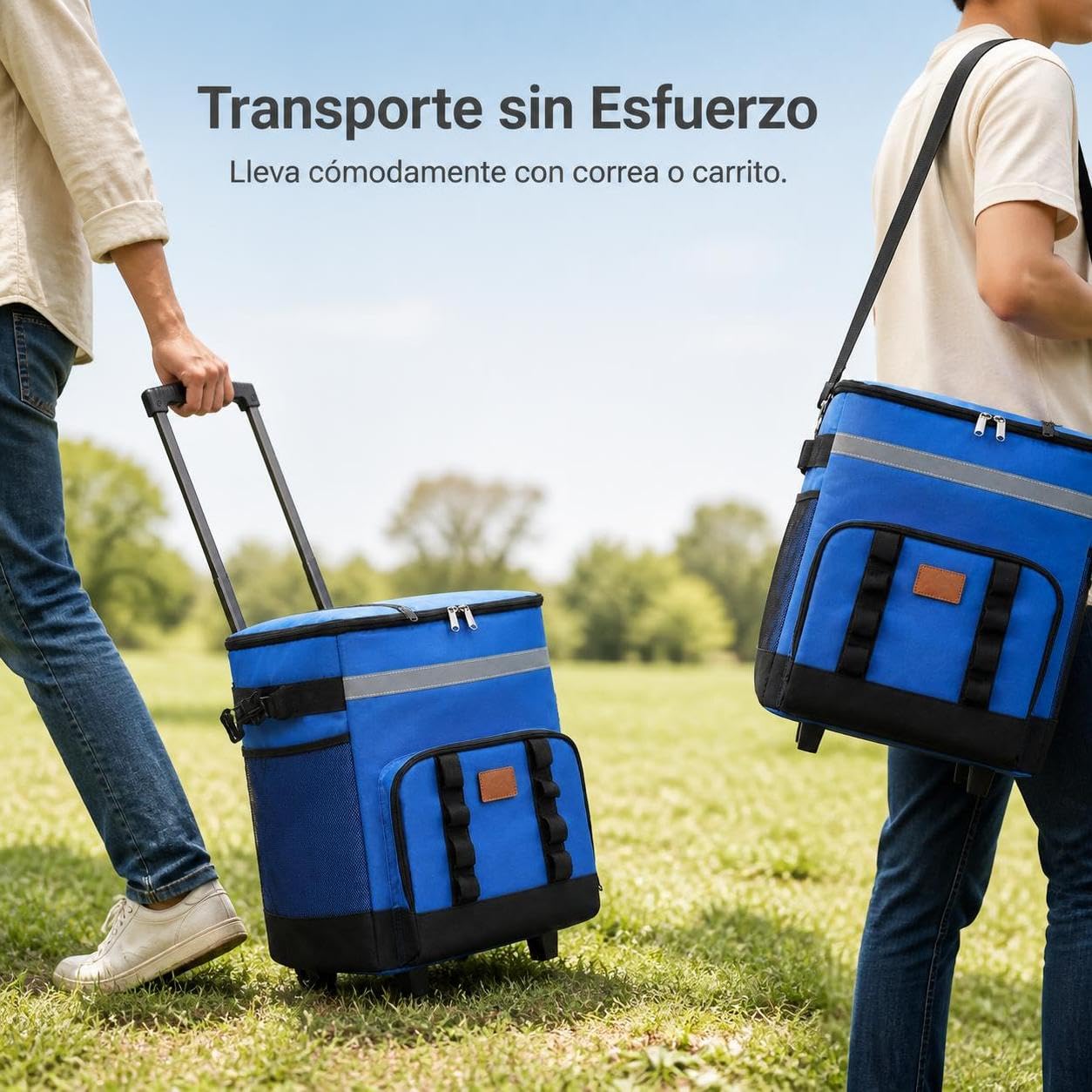 Borsa Termica Portatile con Trolley