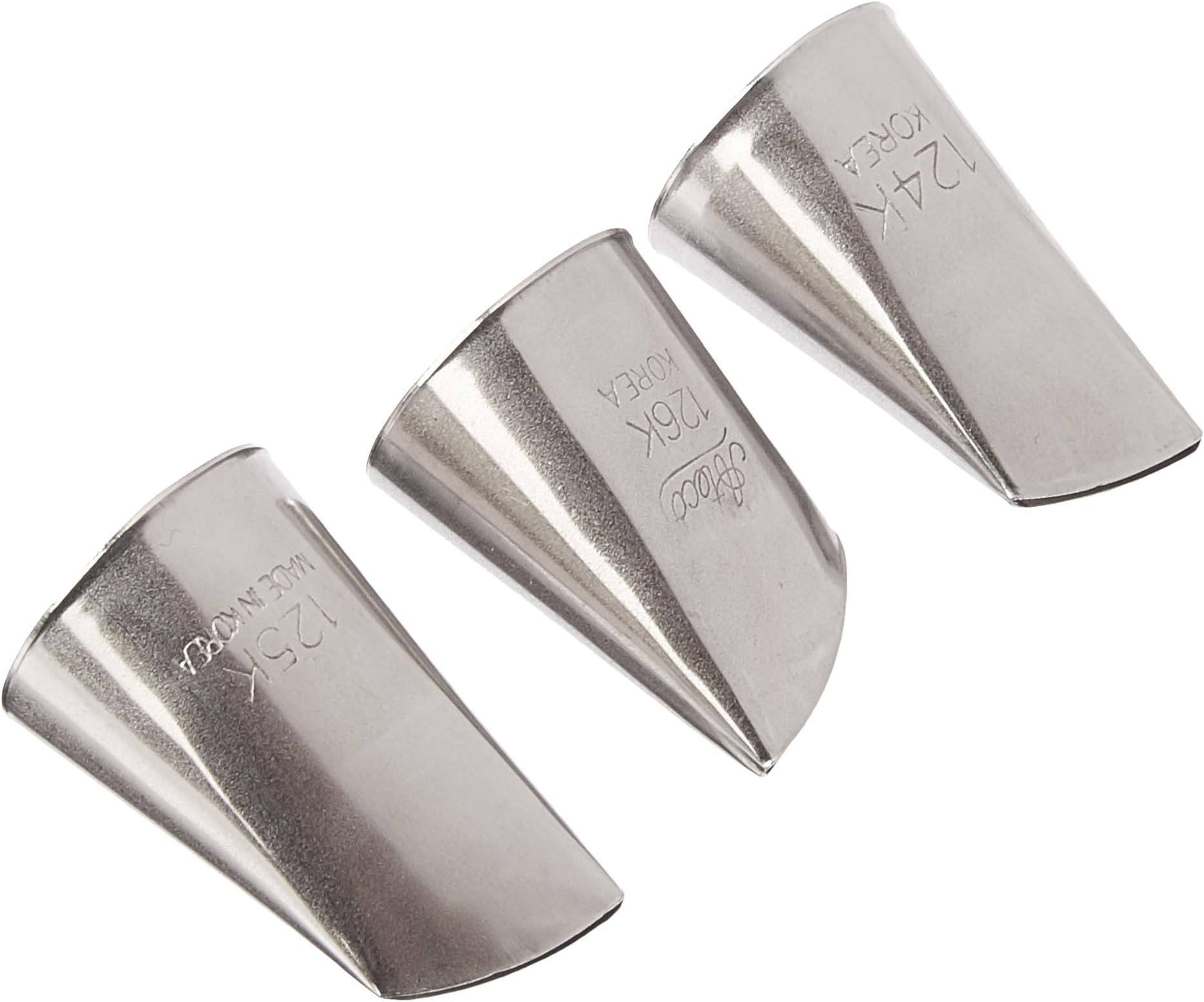 Korean Flower Tubes 124K, 125K, and 126K 3-Piece Set