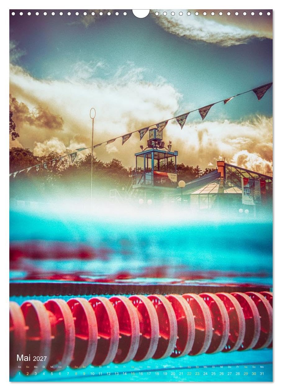 FREI SCHWIMMEN (Wandkalender 2027 DIN A3 hoch), CALVENDO Monatskalender: Tauchen Sie ein in Kerstin Kuntzes einzigartige Unterwasserkunst. (CALVENDO Sport)