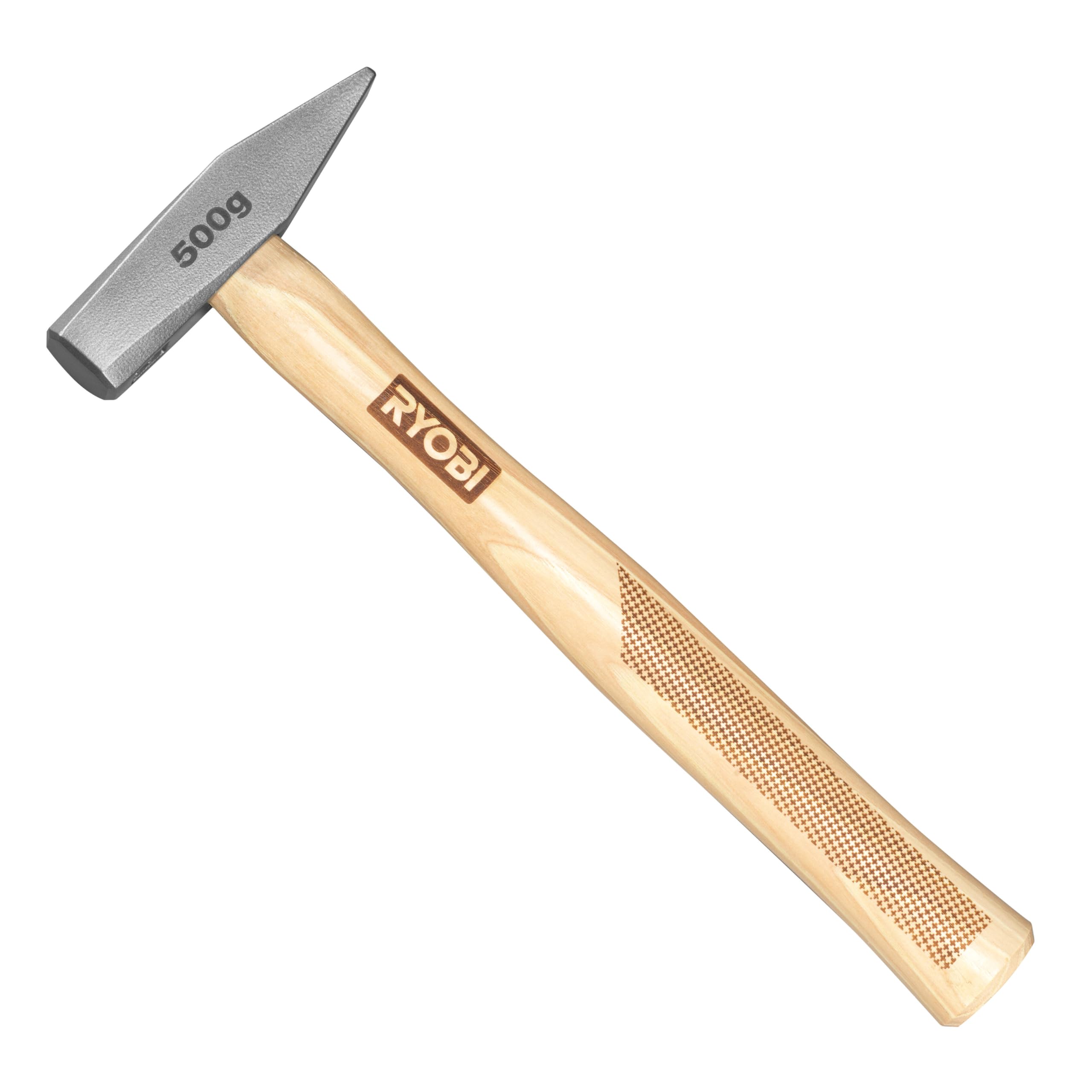 RYOBI - Mechanic's Hammer Varnished Wood 500g - RHHWE500 — image 1