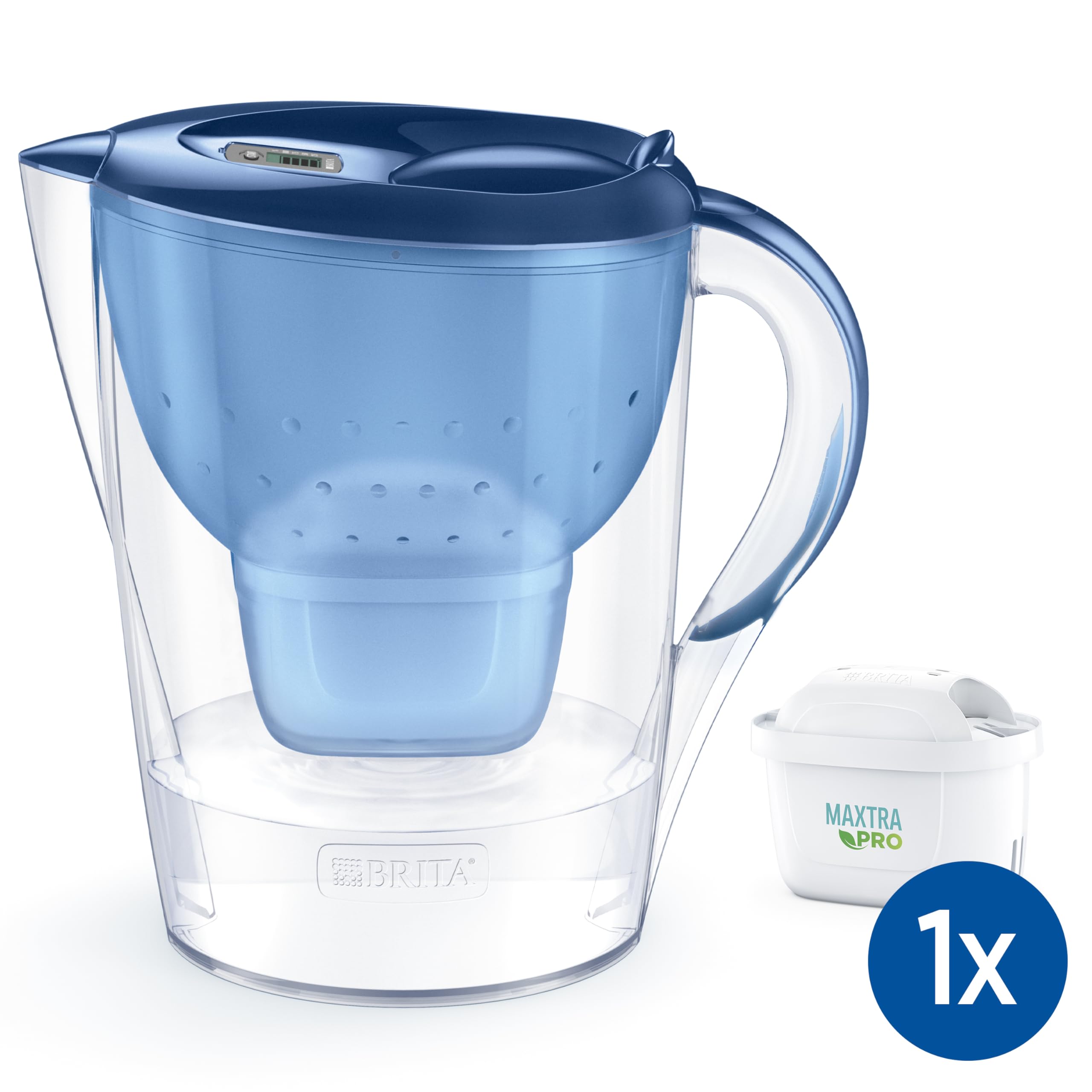 Jarra Filtrante Brita Marella XL+1 Maxtra Pro PP Azul Polipropileno 3,5 L 150 l