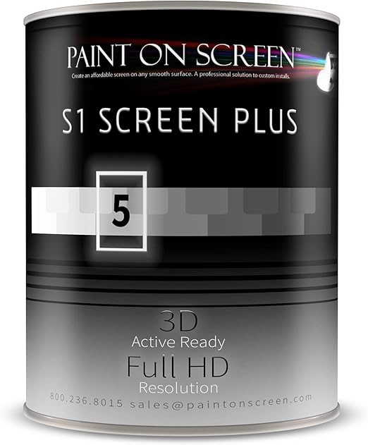 Projector Screen Paint (S1 Screen Paint Silver) Home