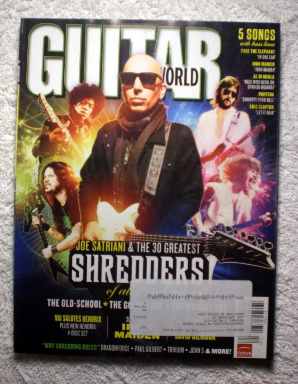 Joe Satriani and the 30 Greatest Shredders Guitar World
