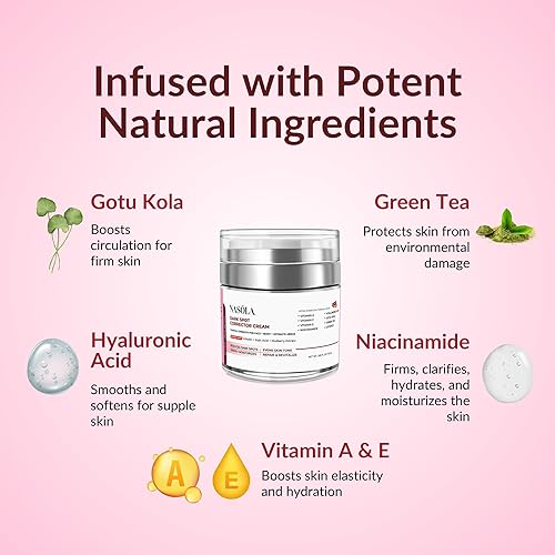 Miniatura 4 de Removedor de crema corrector de manchas oscuras para cara, cuerpo, cuidado natural de la piel para axilas, codos y partes privadas, la solución